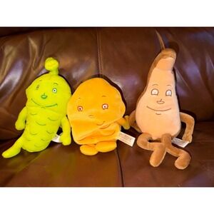 Actos Pioglitazone HCl Pharma Plush Set 3 Steven Smith Stuffed Animals Vintage